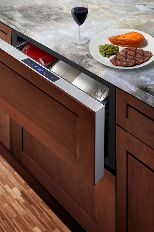 Summit 30 Wide Convertible Drawer Refrigerator/Warming Cabinet - SPHC30