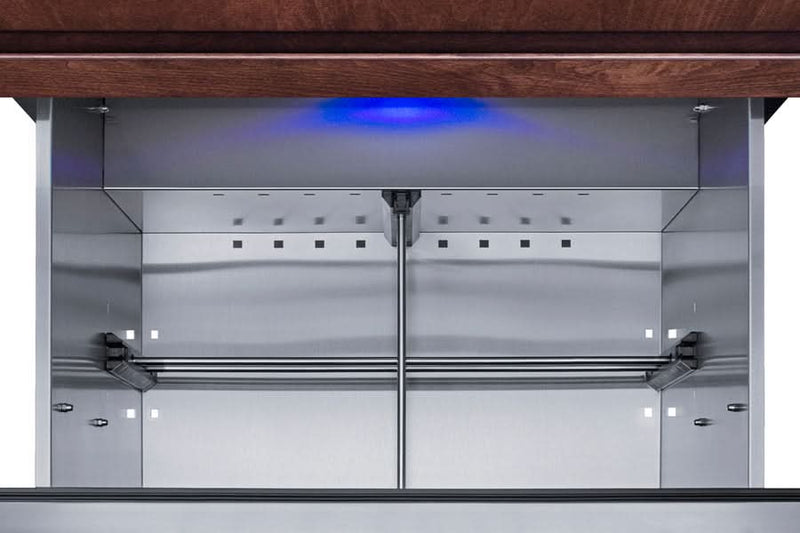 Summit 27-Inch Wide 2-Drawer All-Refrigerator - SPR275OS2DPNR