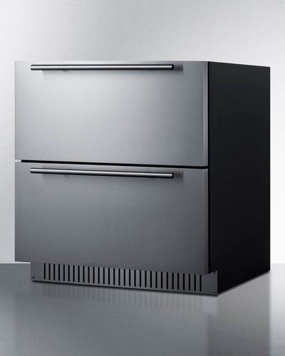 Summit 30-Inch Wide 2-Drawer Outdoor Refrigerator ADA Compliant - SPR3032DADA