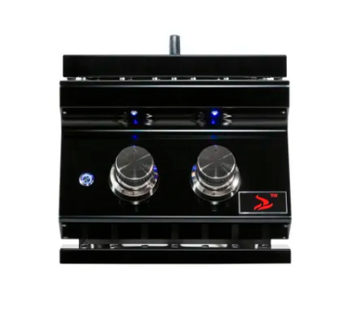Whistler Black Series Slide-in Double Side Burner Natural Gas- CBADSB-B-NG