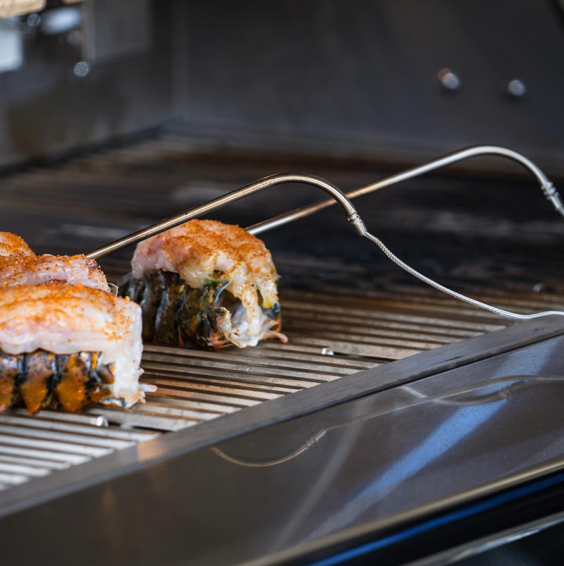 Blaze LTE PRO 40-Inch 5-Burner Built-in Natural Gas Grill w/ Digital Temperature Screen & Rear Infrared Burner - BLZ-5LTEPRO-NG