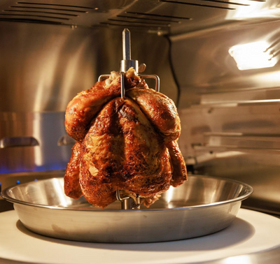 Blaze 26-Inch Freestanding Natural Gas Outdoor Oven W/ Rotisserie & Cart - BLZ-26-PZOVN-NG + BLZ-26-PZOVN-CART