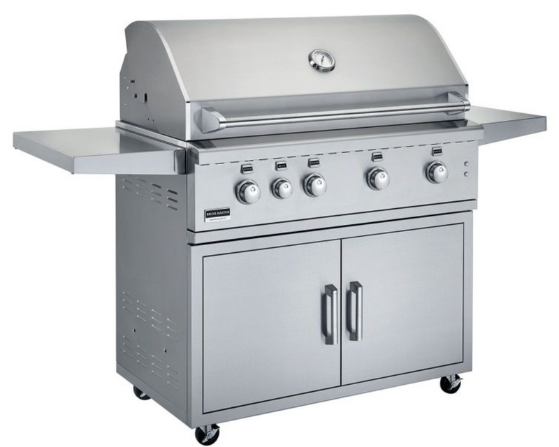 Broilmaster 42" Freestanding Stainless Steel Gas Grill -BSG424N+BSACT42