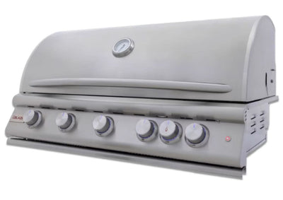 Blaze Premium LTE+ 40-Inch 5-Burner Built-In Propane Gas Grill W/ Rear Infrared Burner & Lift-Assist Hood - BLZ-5LTE3-LP