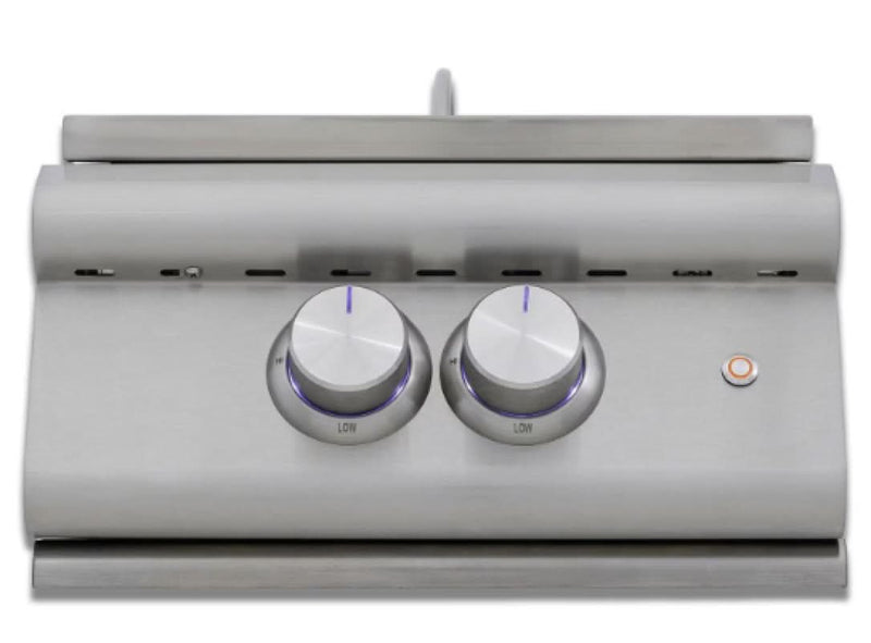 Blaze Premium LTE+ Built-In Propane Gas High Performance Power Burner W/ Wok Ring &amp; Stainless Steel Lid - BLZ-PBLTE3-LP