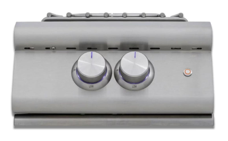 Blaze Premium LTE+ Built-In Propane Gas High Performance Power Burner W/ Wok Ring &amp; Stainless Steel Lid - BLZ-PBLTE3-LP