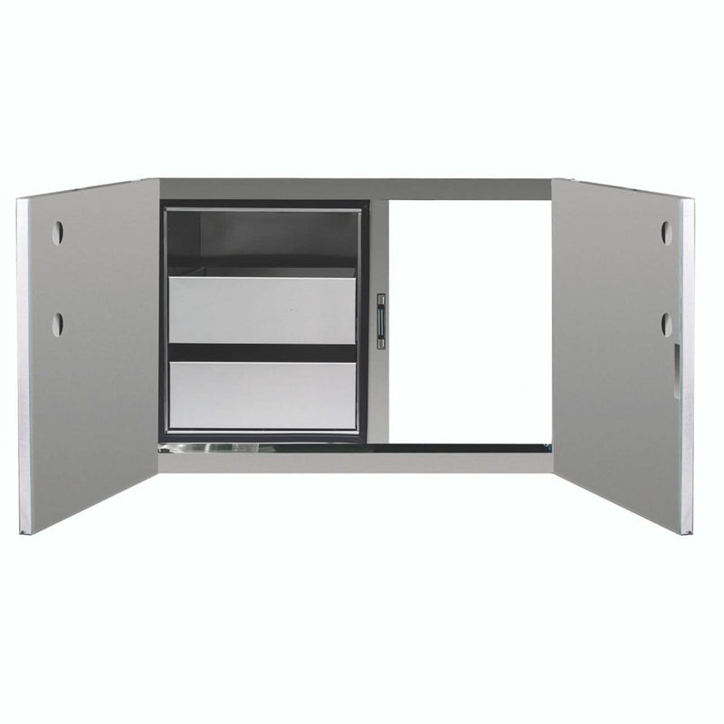TrueFlame 36" 2-Drawer Dry Storage Pantry & Access Door Combo- TF-DP-36AC-A