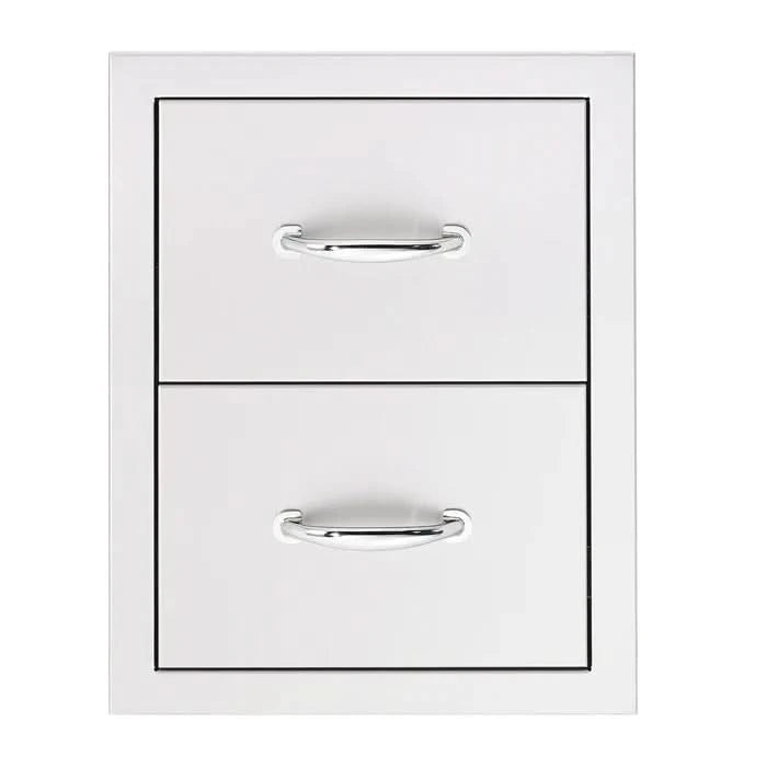 TrueFlame 17" Double Drawer- TF-DR2-17-A