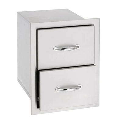 TrueFlame 17" Double Drawer- TF-DR2-17-A