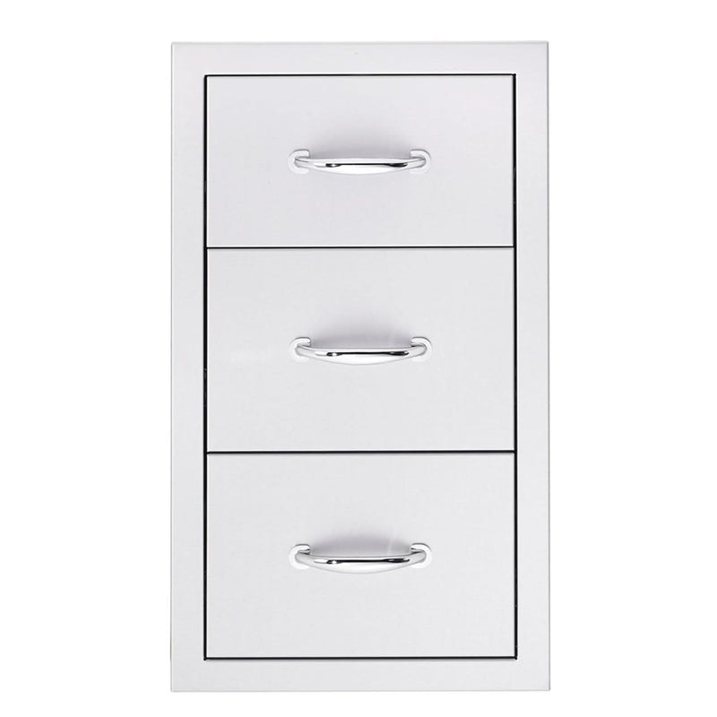 TrueFlame 17" Triple Drawer- TF-DR3-17-A