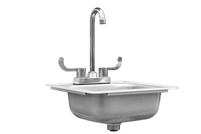 TrueFlame 15x15" Drop-in Sink- TF-NK-15D