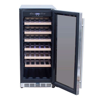 TrueFlame 15" Outdoor Rated Wine Cooler- AMD-RFR-15W