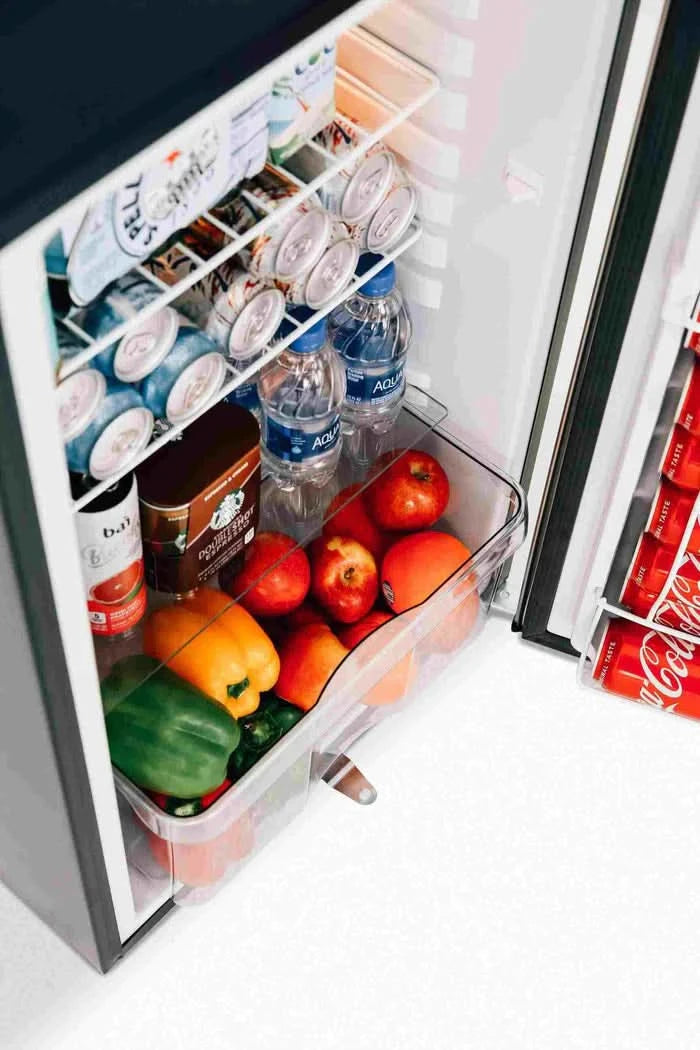 TrueFlame 21" 4.2C Deluxe Compact Fridge Left to Right Opening- TF-RFR-21D