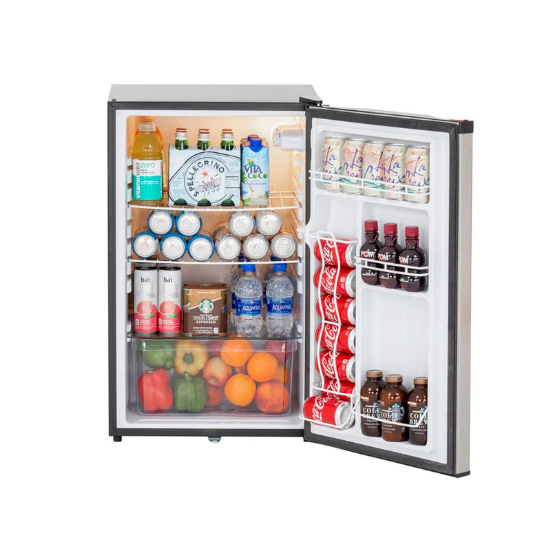 TrueFlame 21" 4.2C Compact Fridge Left to Right Opening- TF-RFR-21S