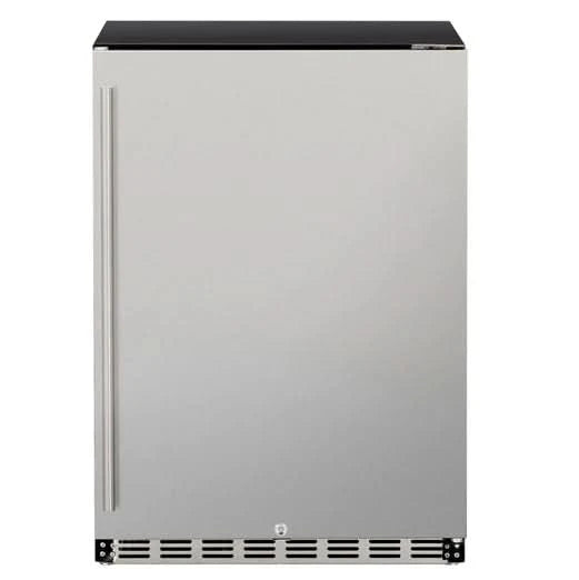 TrueFlame 24" 5.3c Outdoor Rated Fridge Left to Right Opening- TF-RFR-24S-AR