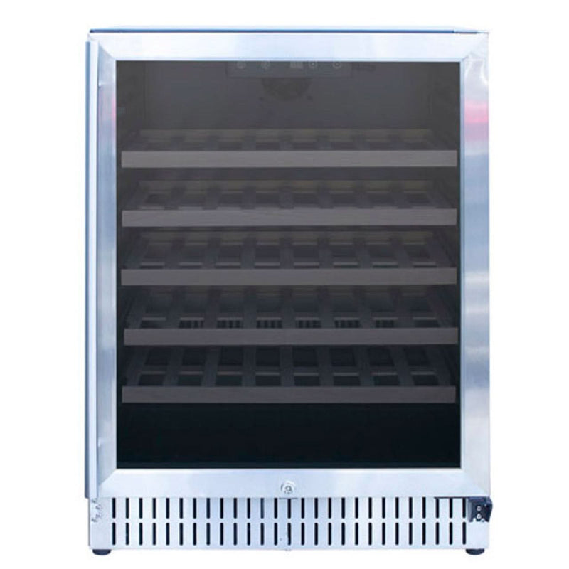 TrueFlame 24" Outdoor Rated Wine Cooler- AMD-RFR-24W