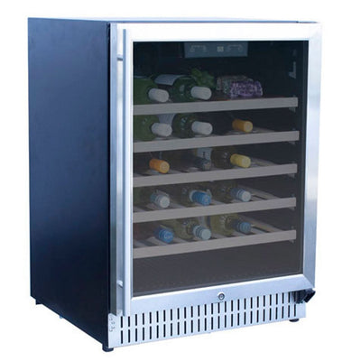 TrueFlame 24" Outdoor Rated Wine Cooler- AMD-RFR-24W