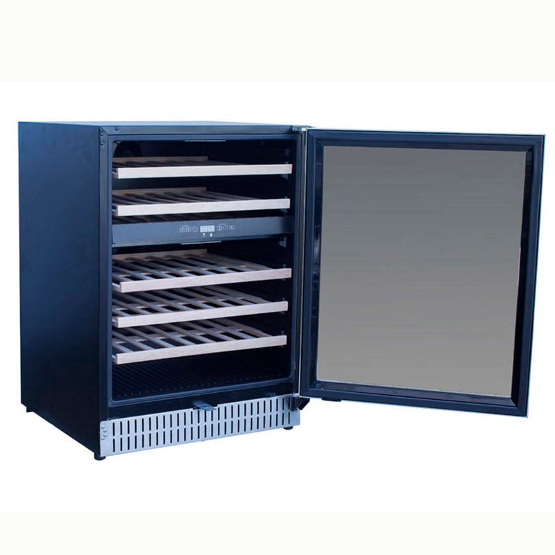 TrueFlame 24" Outdoor Rated Dual Zone Wine Cooler- AMD-RFR-24WD