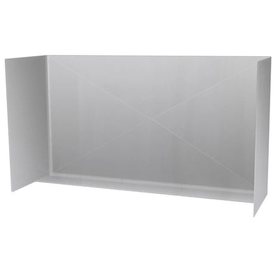TrueFlame 36" Stainless Steel Wind Guard (Fits 30-32" Grills)- TFWG-36