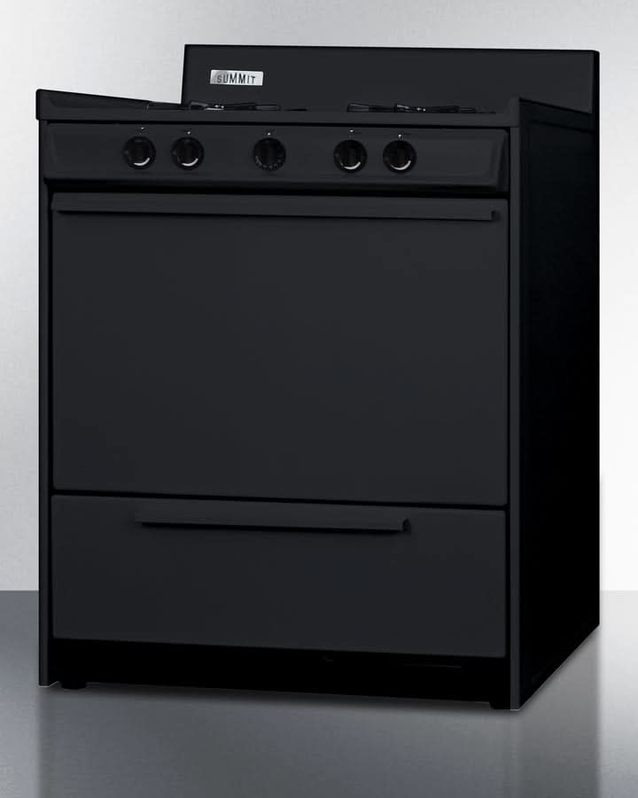 Summit 30 Wide Gas Range, Open Burners - TNM2107C