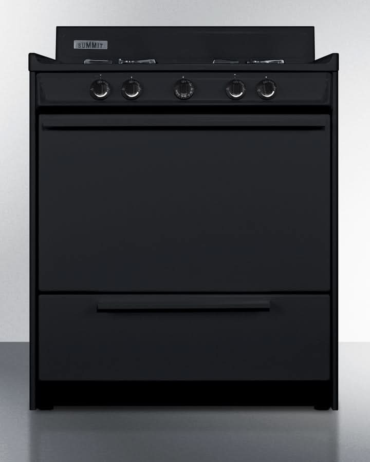Summit 30 Wide Gas Range, Open Burners - TNM2107C