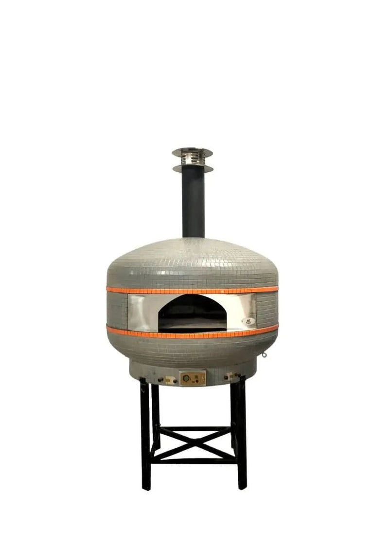 WPPO 28 inch Professional Digital Wood Fired Oven with Convection Fan - WKPM-D700