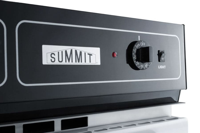 Summit 24 Wide Gas Wall Oven White - WTM7212KW