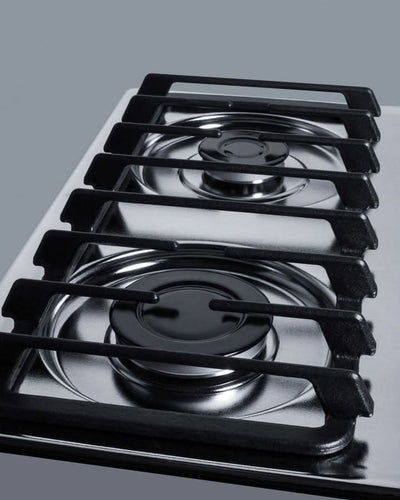 Summit 30 Wide 4 Burner Gas Cooktop Stainless Steel - ZTL053S