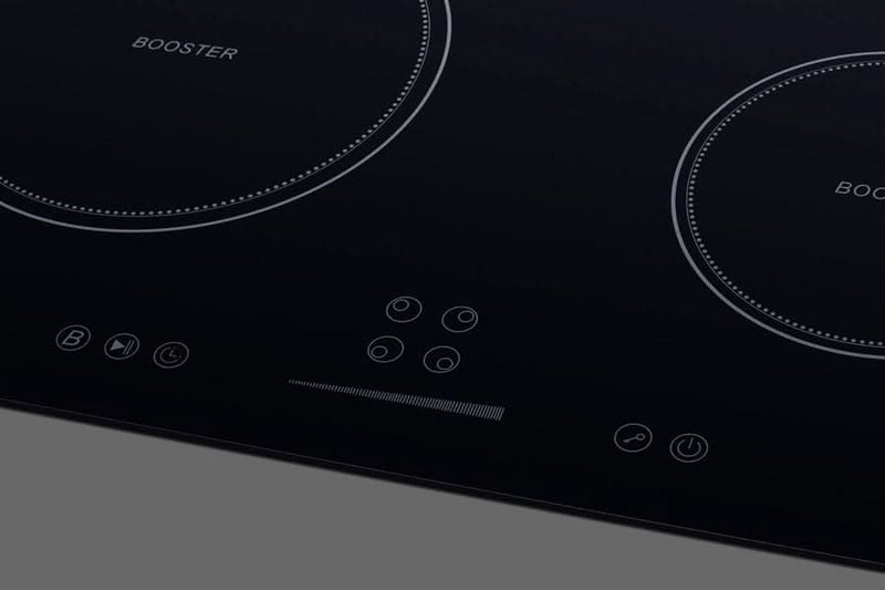 Summit - 24 Wide 208-240V 4-Zone Induction Cooktop - SINC4B241B