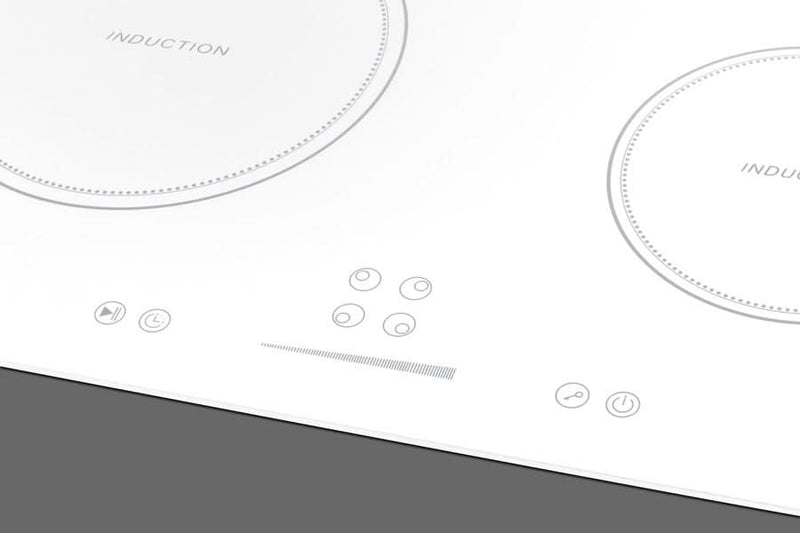 Summit - 24 Wide 208-240V 4-Zone Induction Cooktop - SINC4B242W