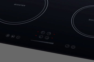 Summit - 24 Wide 208-240V 4-Zone Induction Cooktop - SINC4B241B