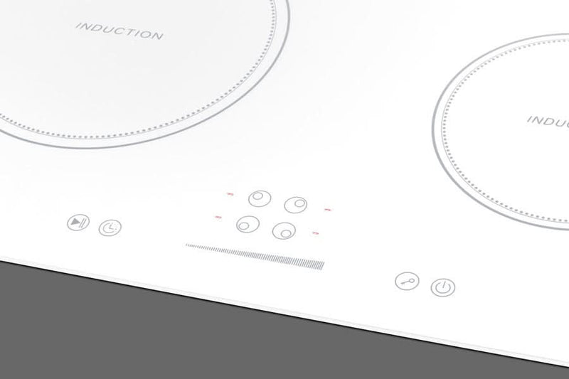 Summit - 24 Wide 208-240V 4-Zone Induction Cooktop - SINC4B242W