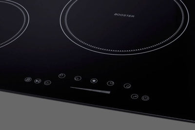 Summit - 36 Wide 208-240V 5-Zone Induction Cooktop - SINC5B36B