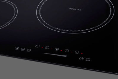 Summit - 36 Wide 208-240V 5-Zone Induction Cooktop - SINC5B36B
