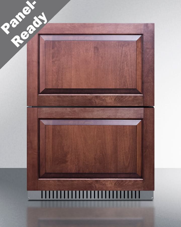 Summit - 24 Wide 2-Drawer All-Freezer, ADA Compliant - ADFD243CSS