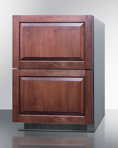 Summit - 24 Wide 2-Drawer All-Freezer, ADA Compliant - ADFD2D24PNR