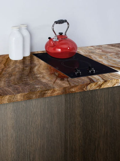 Summit - 12 Wide 230V 2-Burner Radiant Cooktop - CR2220B