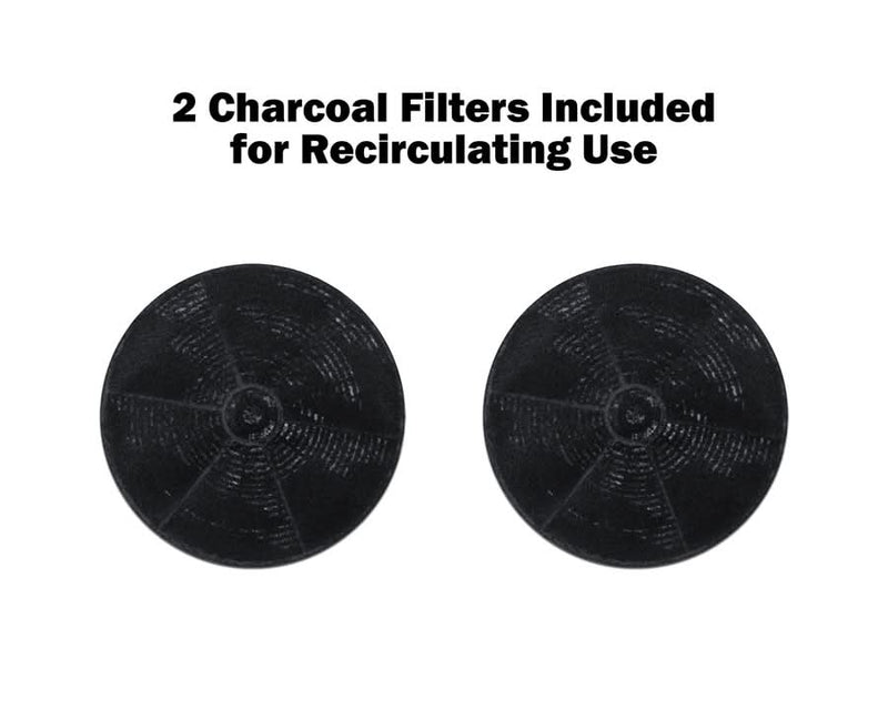 Summit - 36 Wide Wall-Mounted Range Hood, ADA-Compliant - SEH4636SSADA