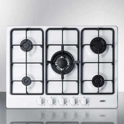 Summit - 27 Wide 5-Burner Gas Cooktop - GC5271W