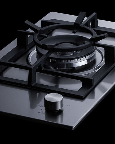 Summit - 12 Wide 1-Burner Gas Cooktop In Stainless Steel - GCJ1SS