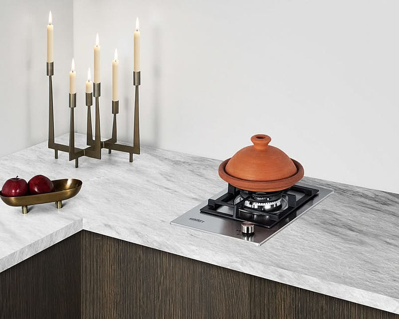 Summit - 12 Wide 1-Burner Gas Cooktop In Stainless Steel - GCJ1SS