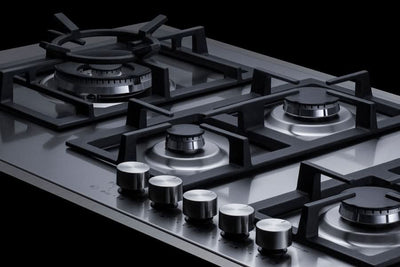 Summit - 34 Wide 5-Burner Gas Cooktop In Stainless Steel - GCJ536SSTK