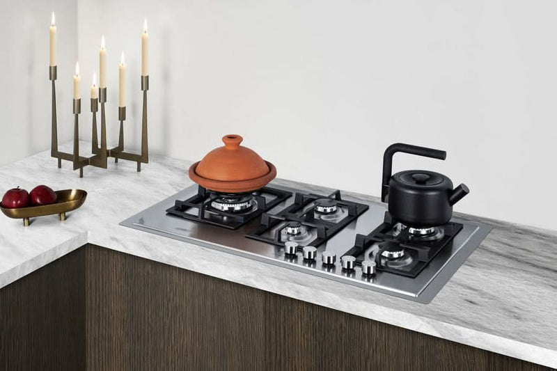 Summit - 34 Wide 5-Burner Gas Cooktop In Stainless Steel - GCJ536SSTK