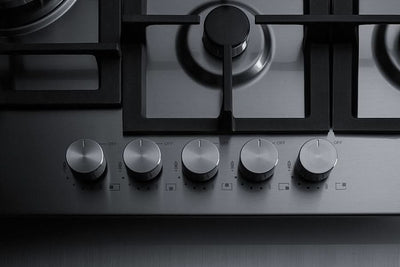 Summit - 30 Wide 5-Burner Gas Cooktop In Stainless Steel - GCJ5SS