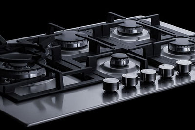 Summit - 30 Wide 5-Burner Gas Cooktop In Stainless Steel - GCJ5SS
