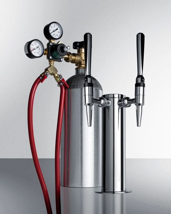 Summit -24 Wide Built-In Nitro Coffee Kegerator - SBC682NCFTWIN