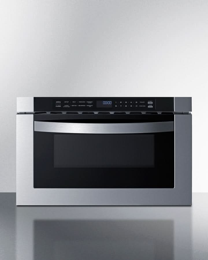 Summit - 24 Wide Built-In Drawer Microwave - MDR245SS