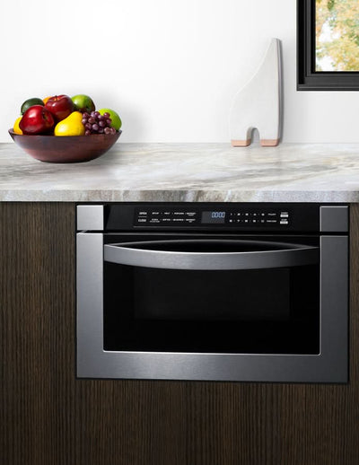 Summit - 24 Wide Built-In Drawer Microwave - MDR245SS
