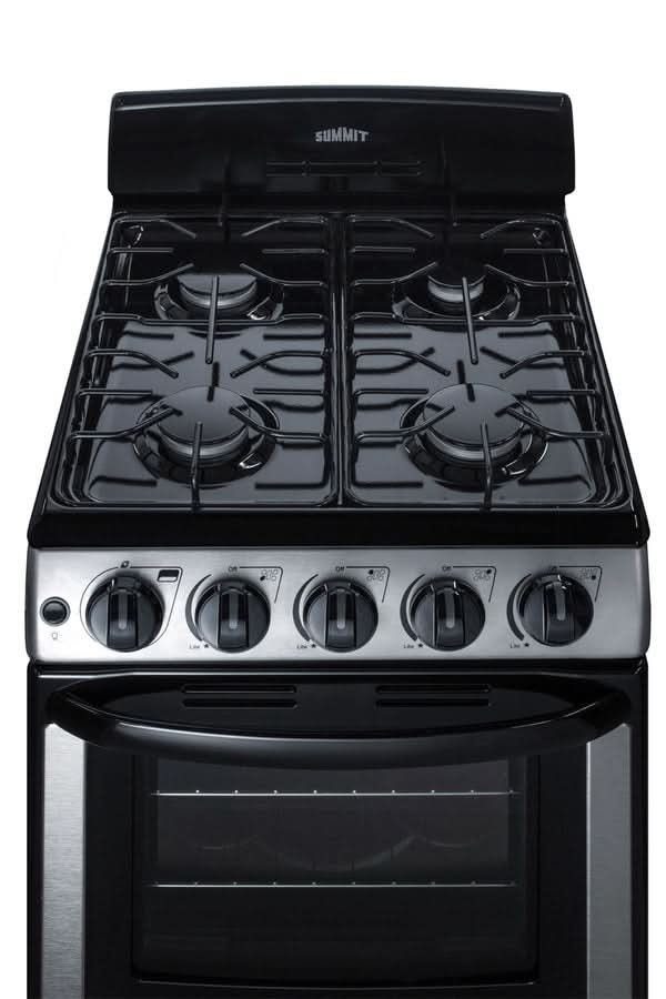 Summit - 20 Wide Gas Range - PRO201SS