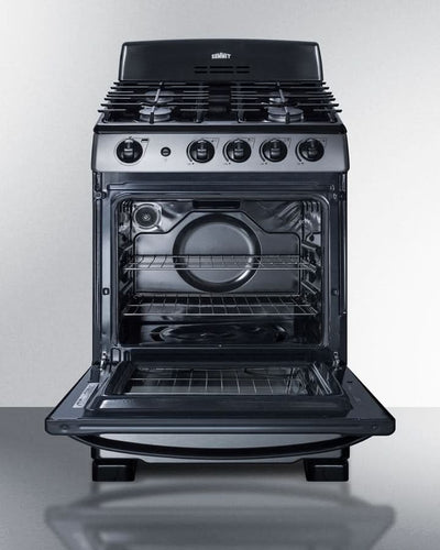 Summit - 24 Wide Gas Range - PRO247SS